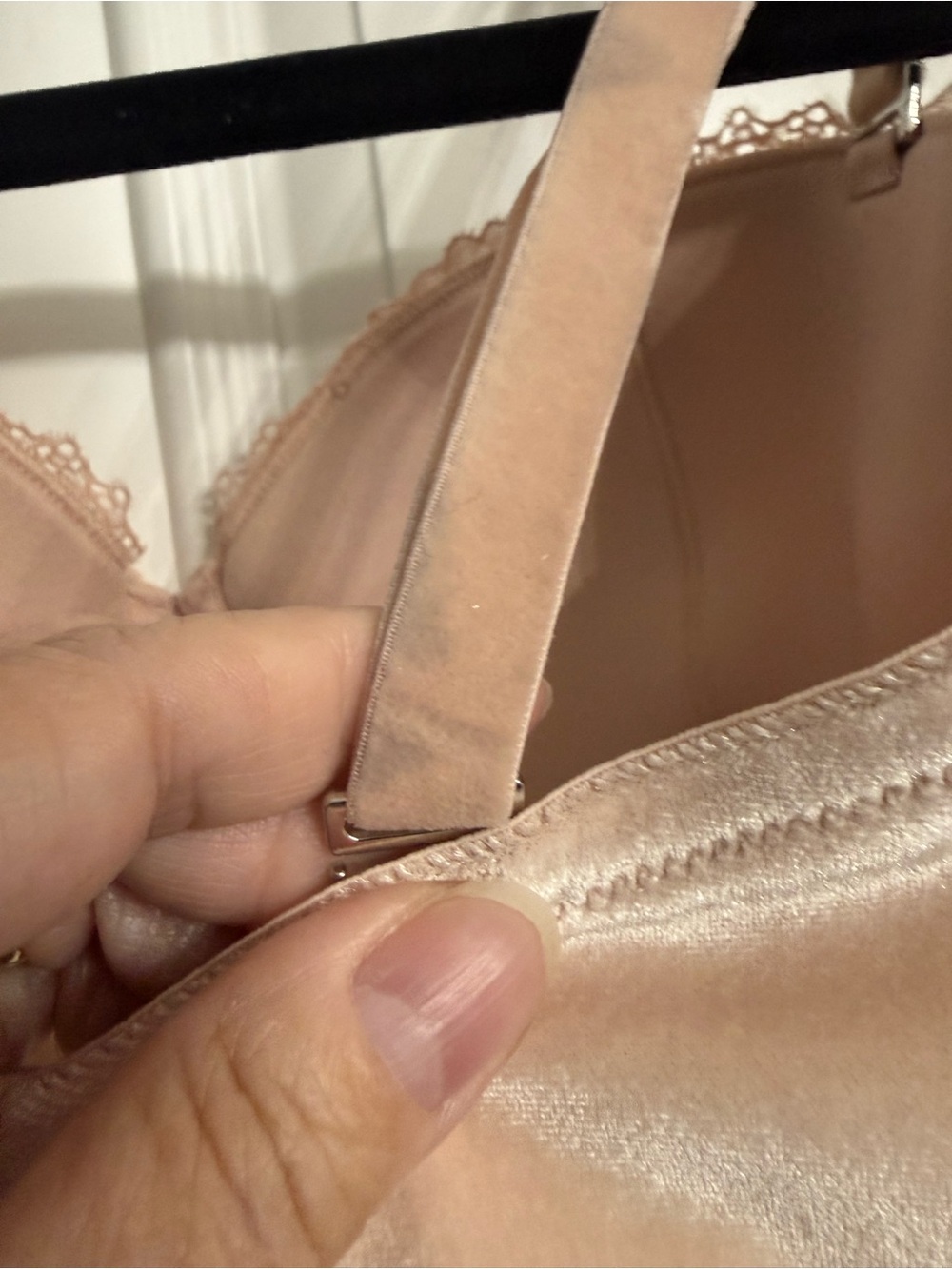 NWT Victoria's Secret 36D Dream Angels Multi-Way Longline Blush Lace-Trim  Bra - Picture 14 of 15